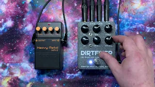 Damnation Audio Dirtfixer with a Boss HM2 Heavy Metal