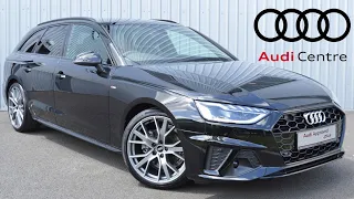 VIRTUALLY NEW AUDI A4 AVANT 30 TDI 136HP S-TRONIC S-LINE 4DR | AUDI CENTRE