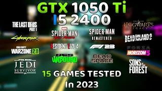 GTX 1050 Ti + I5 2400 In 2023🔥 | 15 Games Tested