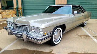 1973 Cadillac Coupe Deville | Paint Correction and Coating