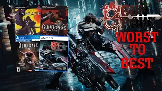 Ranking EVERY GunGrave Game WORST TO BEST (Top 4 Games)