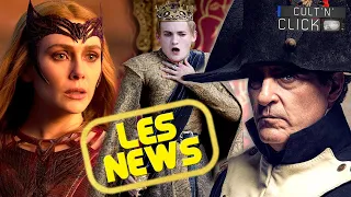 SQUID GAME, MARVEL, HUNGER GAMES, DISNEY, NAPOLEON... Les news