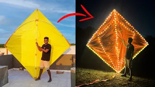 Monster Size Electric Kite 🪁…. Unbelievable 😳 #badcouples #experiment