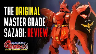 1/100 MG Sazabi Gundam Review - 2000 (The original Master Grade Sazabi!)