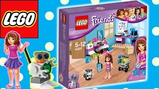 LEGO FRIENDS OLIVIA'S CREATIVE LAB | Little Kelly & Friends ToysReview for Kids