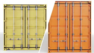 Standard Container Vs High Cube Shipping Containers | Types of Shipping Containers