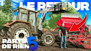 Le RETOUR du MULTI avec L'OUVRIER FOU !  | Partir De Rien Saison 5 #19 | (Farming Simulator 22)