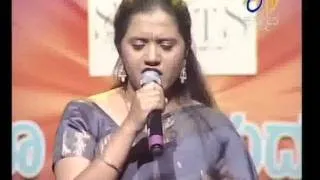 supriya (acharya) raghunandan in etv's endu mareyada haadu(bhaavavemba hoovu arali)