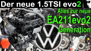 2023 VW 1.5 TSI EA 211 evo 2 | Volkswagen TSI Motoren mit ACT plus EURO 7 Norm & E-Fuel Freigabe