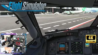 Flight Simulator 2023 | Boeing 737-800 | INSANE REALISM | Take off Thessaloniki (SKG) | FS2CREW |