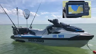 How to use Garmin fish finder on 2021 Sea-Doo Fish Pro