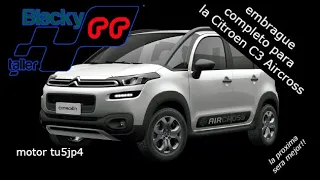 Citroen C3 Aircross (tu5jp4), embrague completo!! (video corto, ya vendrán tiempos mejores!)