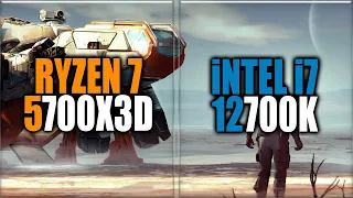 Ryzen 7 5700X3D vs 12700K Benchmarks - Tested in 15 Games and Applications