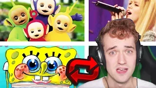 TELETUBBIES & OTHER CHILDREN SONGS REVERSED!! (I Can't Believe What They Say!!)