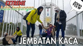 WISATA JEMBATAN KACA CHINA // AWALNYA BIASA SAJA SAMPAI DI TENGAH SERASA MAU PINGSAN!!