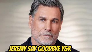 The Young And The Restless Spoilers Jeremy Stark suddenly said goodbye to the audience Y&R