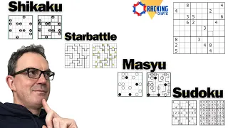 4 Different Logic Puzzles In One Grid!?