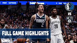 Dallas Mavericks Team Highlights vs. Brooklyn Nets | 10/27/23