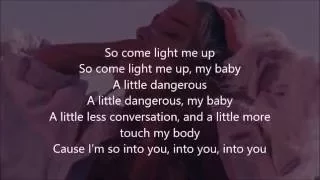 ARIANA GRANDE INTO YOU "LYRICS"