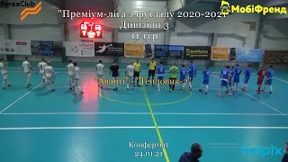 Аванті - Тепловик-2 - 6:1 , Дивізіон 3 , 11-ий тур (24.01.21)