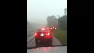 Driving Into A Tornado