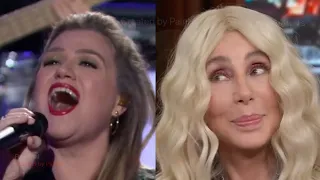 Cher Reacts To Kelly Clarkson's 'DJ Play A Christmas Song'