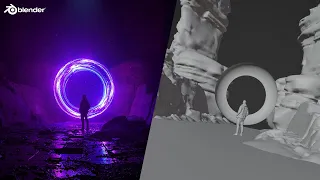 creating this Circle in blender | Timelapse