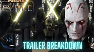 Tales of the Empire trailer breakdown