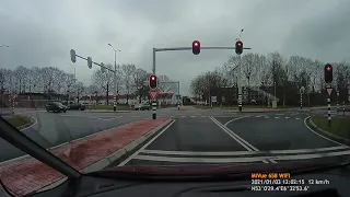 Dashcam Assen  Rijnstraat Europaweg