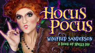 Winifred Sanderson Makeup, Wig, and Spell Book Tutorial【Hocus Pocus】| Halloween 2021 | Madalyn Cline