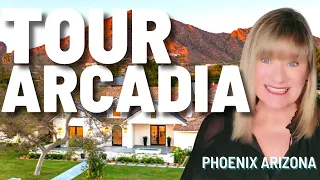 🌵Arcadia Neighborhood Tour 💙 Phoenix Arizona Homes for Sale