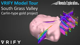 South Grass Valley Carlin-Type Gold Project - 3D VRIFY Model Tour