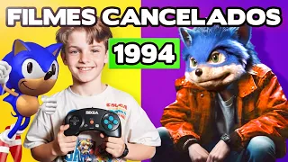 OS FILMES LIVE ACTION CANCELADOS DO SONIC DE 1994