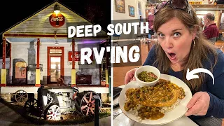 RVing in the Deep South!! Cajun Music & Southern Food at Poche Plantation RV Park