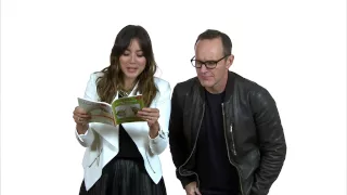 Chloe Bennet & Clark Gregg Speed Read for First Book