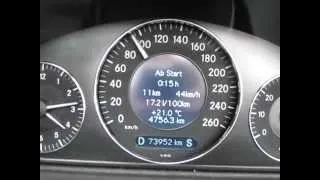 Mercedes Benz CLK 240 Acceleration