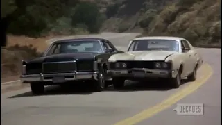 '70 Montego chases '74 Continental cliff dive