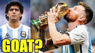 MESSI è MEGLIO DI MARADONA! IL MIGLIORE DELLA STORIA!! - ARGENTINA CAMPIONE DEL MONDO