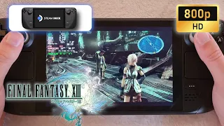 Steam Deck | Final Fantasy XIII | 800p