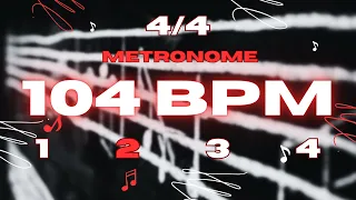 104 BPM - 4/4 Metronome