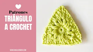 Cómo tejer un TRIÁNGULO a crochet | Tejer en Español