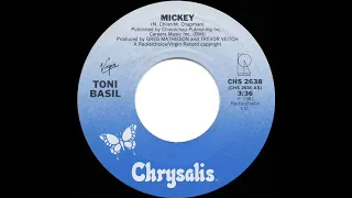 1982 Mickey - Toni Basil (a #1 record--stereo 45 single version)