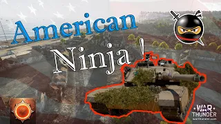 M1A2 Abrams AMERICAN NINJA !!! 😱😱#WarThunder #shorts