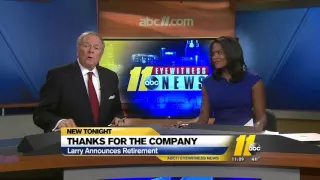 ABC11 anchor Larry Stogner announces he has ALS, retirement