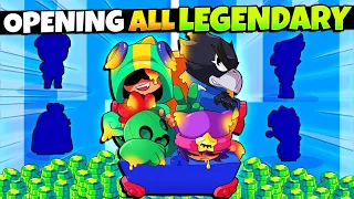 I Opened EVERY Legendary Brawler AT ONCE! It Cost $??? 😳($1000+ Mega Box Opening)