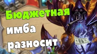 БЮДЖЕТНАЯ ИМБА ЧЕРНОКНИЖНИК - Проект Бумного Дня - Hearthstone