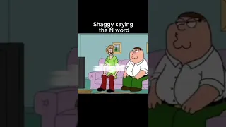 Shaggy saying the N word 🤣 #shorts   #familyguy   #viral  #youtube