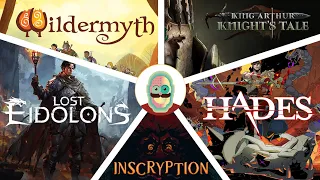 Hades, Inscryption, Wildermyth, King Arthur: Knight's Tale, Lost Eidolons, All in one reviews!