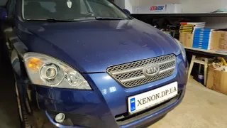 ✅ Kia Ceed: установка BILED 3 дюйма на шпильки🔥 DRL в американском стиле💪 Прокачка заднего хода⬇️