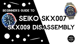 Seiko SKX Mod SKX007 SKX009 Disassembly for Beginners - Full Detail +  Recommended Tools!
